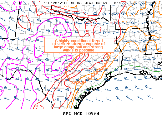 Mesoscale Discussion 964