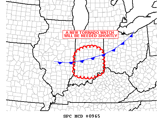 Mesoscale Discussion 965