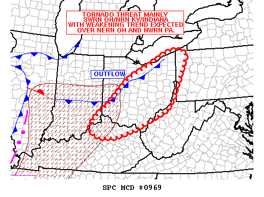 Mesoscale Discussion 969
