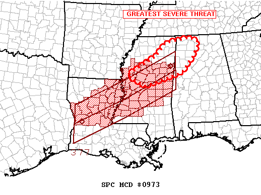 Mesoscale Discussion 973