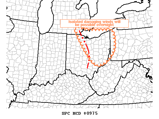 Mesoscale Discussion 975