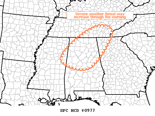 Mesoscale Discussion 977