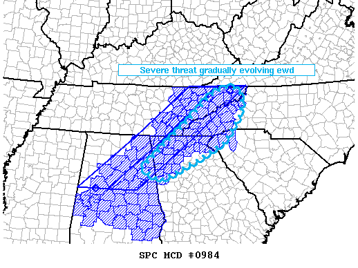 Mesoscale Discussion 984