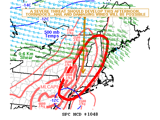 Mesoscale Discussion 1048