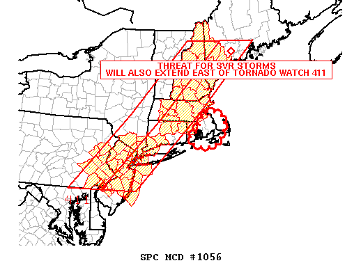 Mesoscale Discussion 1056