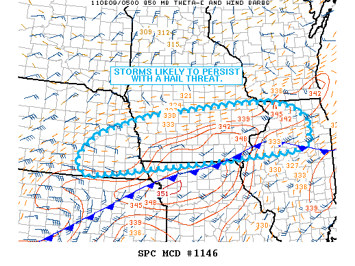 Mesoscale Discussion 1146