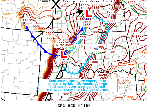 Mesoscale Discussion 1158