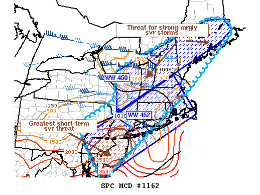 Mesoscale Discussion 1162
