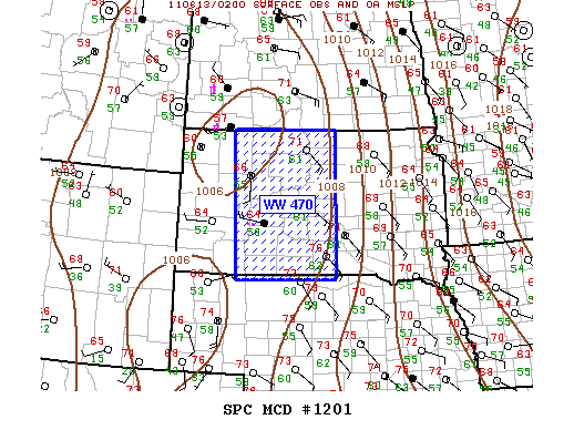 Mesoscale Discussion 1201