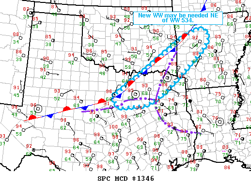 Mesoscale Discussion 1346
