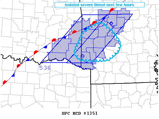 Mesoscale Discussion 1351
