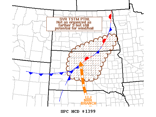 Mesoscale Discussion 1399
