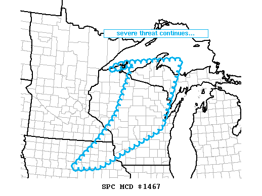 Mesoscale Discussion 1467
