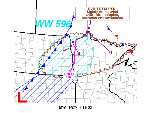Mesoscale Discussion 1503