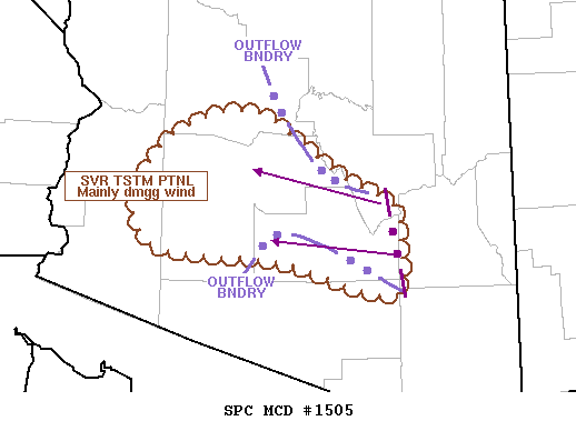 Mesoscale Discussion 1505