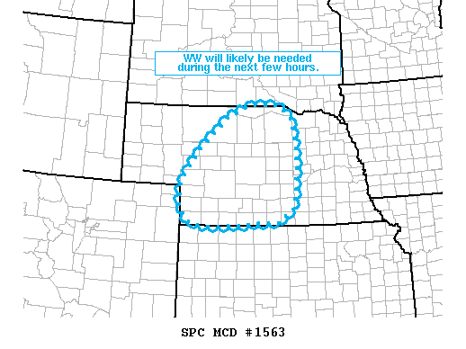 Mesoscale Discussion 1563