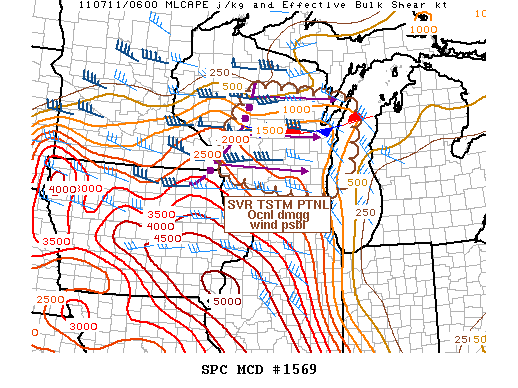 Mesoscale Discussion 1569
