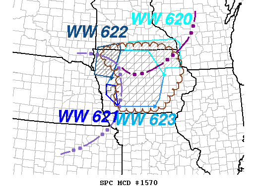 Mesoscale Discussion 1570