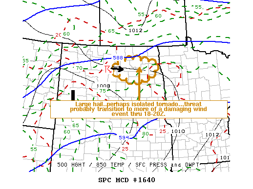 Mesoscale Discussion 1640