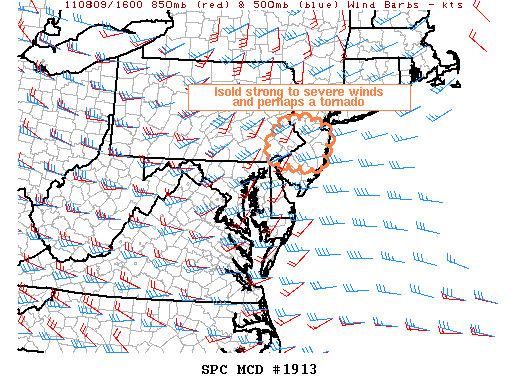 Mesoscale Discussion 1913