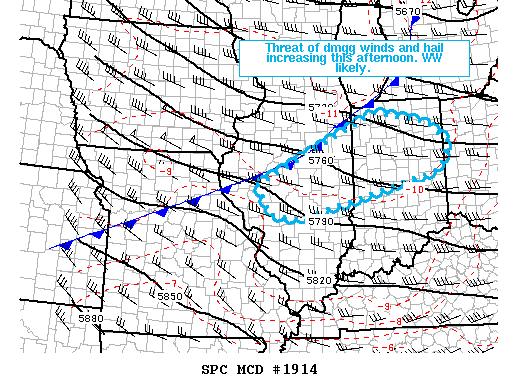 Mesoscale Discussion 1914