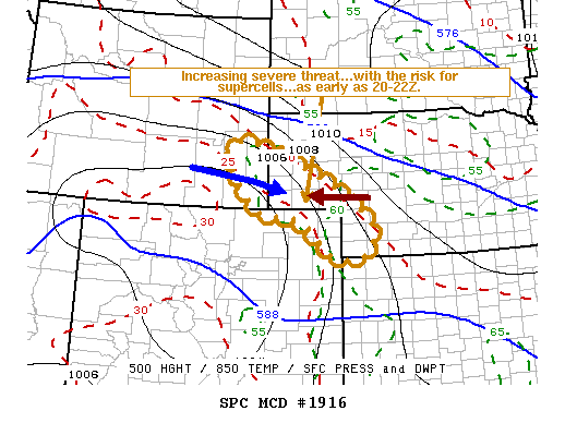 Mesoscale Discussion 1916