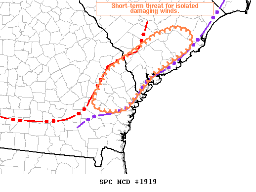 Mesoscale Discussion 1919
