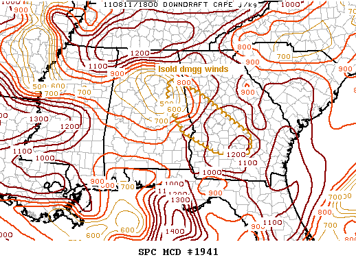 Mesoscale Discussion 1941
