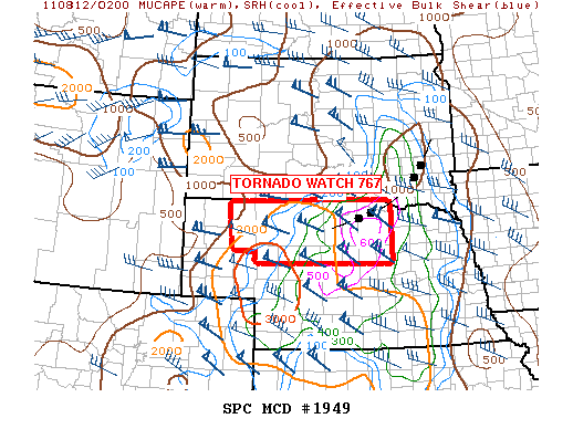 Mesoscale Discussion 1949