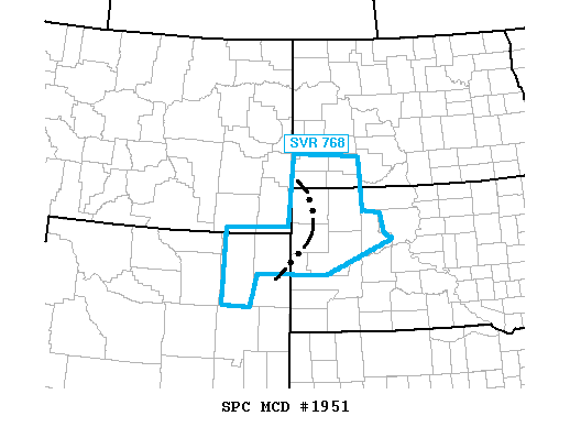 Mesoscale Discussion 1951