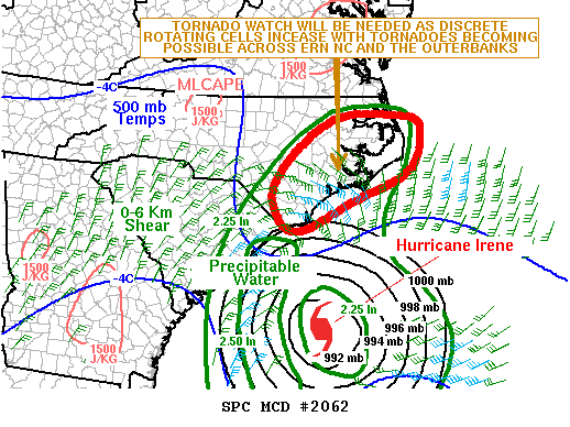 Mesoscale Discussion 2062