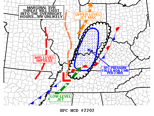 Mesoscale Discussion 2202