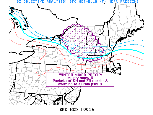Mesoscale Discussion 16
