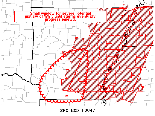 Mesoscale Discussion 47