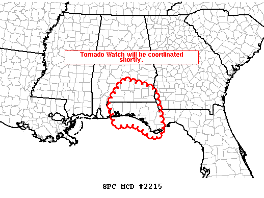 Mesoscale Discussion 2215