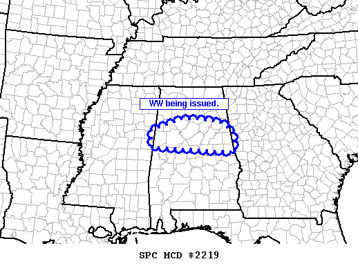 Mesoscale Discussion 2219