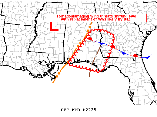 Mesoscale Discussion 2225