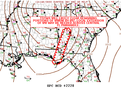 Mesoscale Discussion 2228