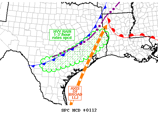 Mesoscale Discussion 112