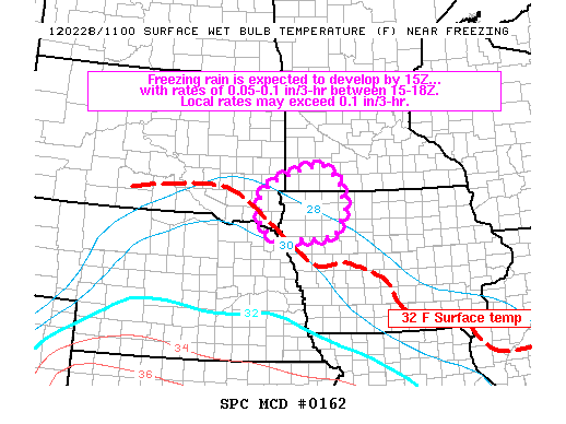 Mesoscale Discussion 162