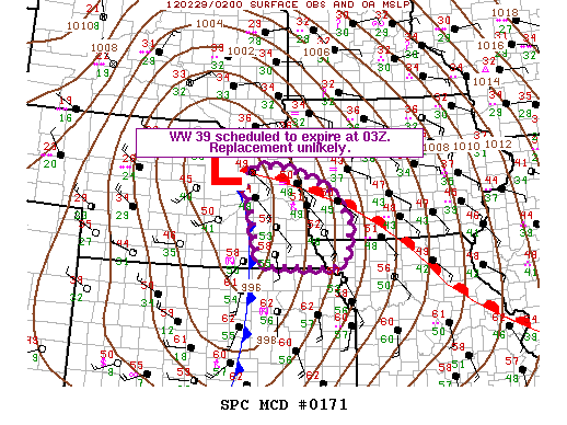Mesoscale Discussion 171