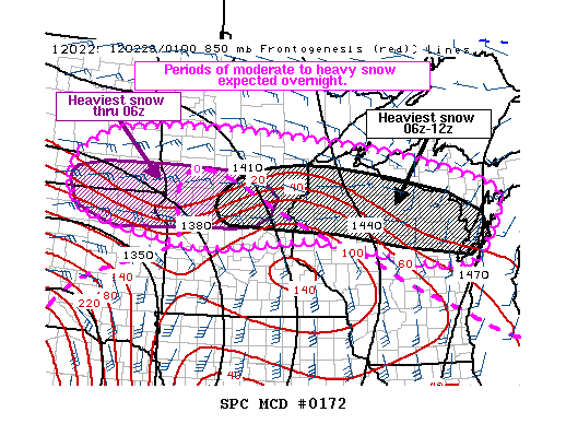 Mesoscale Discussion 172