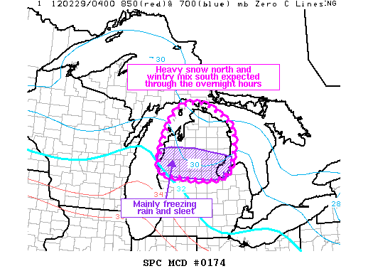 Mesoscale Discussion 174