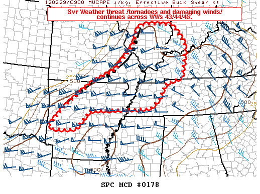 Mesoscale Discussion 178