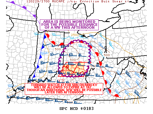 Mesoscale Discussion 183