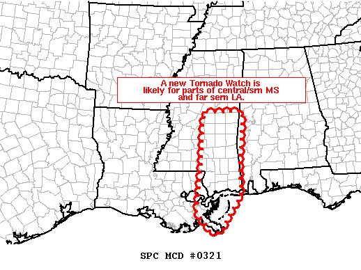Mesoscale Discussion 321