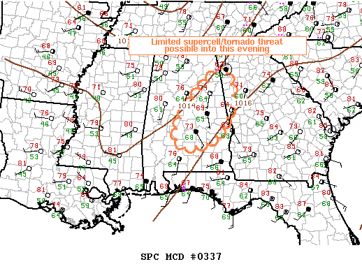 Mesoscale Discussion 337
