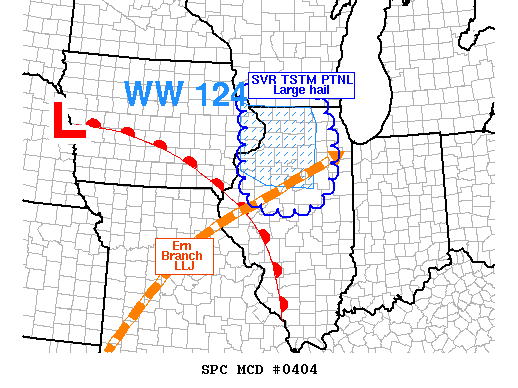 Mesoscale Discussion 404