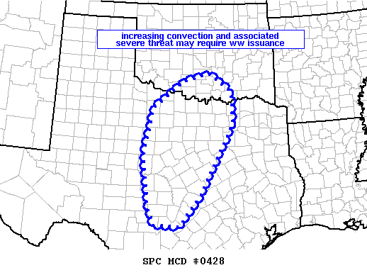 Mesoscale Discussion 428