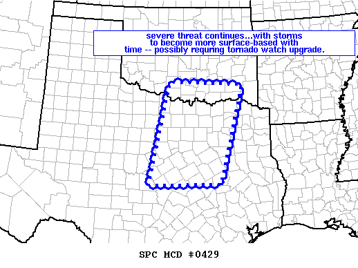 Mesoscale Discussion 429